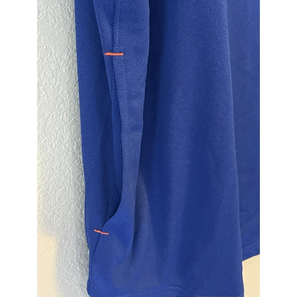 Men's 2XL NWT New York Mets Nike Royal Home Team Short Sleeve Hoodie Top Blue